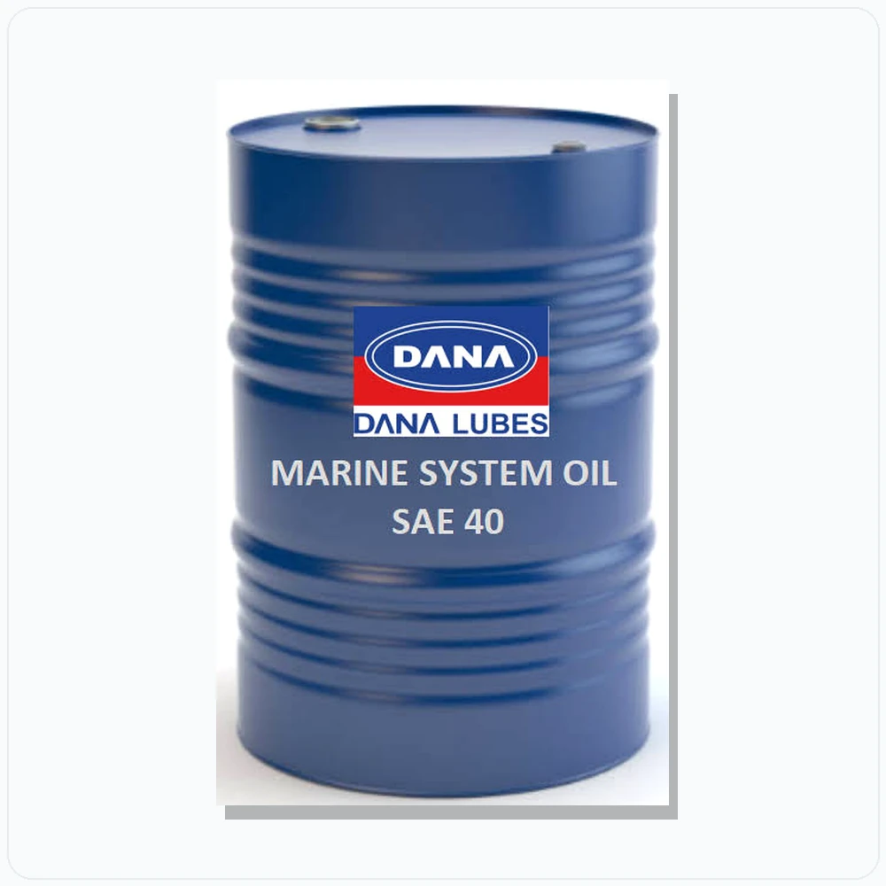 Marine system oil SAE 40 drum